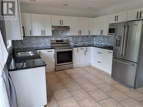 38 Brush, Amherstburg, ON - Indoor Photo Showing Kitchen With Double Sink With Upgraded Kitchen