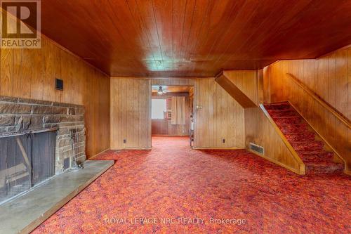 3766 Crystal Beach Drive, Fort Erie, ON - Indoor Photo Showing Other Room With Fireplace