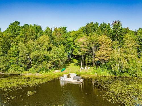 Aerial photo - 68 Rue Des Outardes, Eastman, QC - Outdoor With Body Of Water