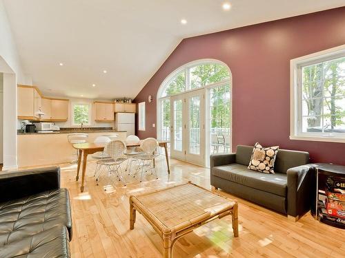 Living room - 68 Rue Des Outardes, Eastman, QC - Indoor Photo Showing Living Room