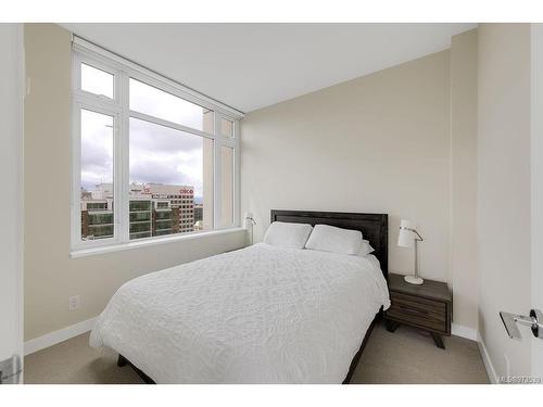 1504-728 Yates St, Victoria, BC - Indoor Photo Showing Bedroom