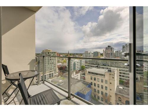 1504-728 Yates St, Victoria, BC - Outdoor With Balcony With View