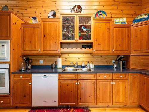 4 Lily Pad Bay, District Of Kenora, ON - Indoor Photo Showing Kitchen With Double Sink