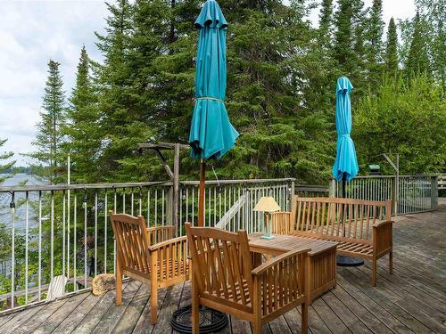 4 Lily Pad Bay, District Of Kenora, ON - Outdoor With Deck Patio Veranda