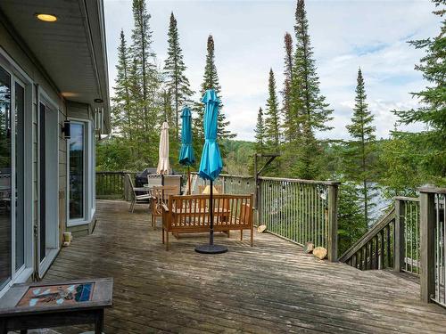 4 Lily Pad Bay, District Of Kenora, ON - Outdoor With Deck Patio Veranda