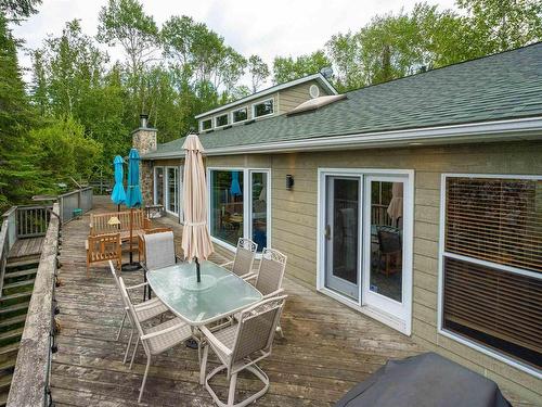 4 Lily Pad Bay, District Of Kenora, ON - Outdoor With Deck Patio Veranda With Exterior