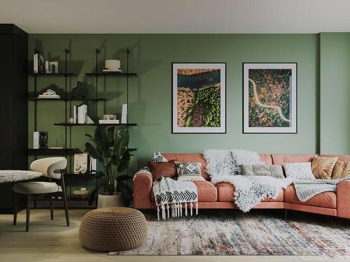 Salon - 201-1020 Rue Levert, Montréal (Verdun/Île-Des-Soeurs), QC - Indoor Photo Showing Living Room