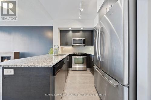 1420 - 85 East Liberty Street, Toronto (Niagara), ON - Indoor Photo Showing Kitchen With Upgraded Kitchen