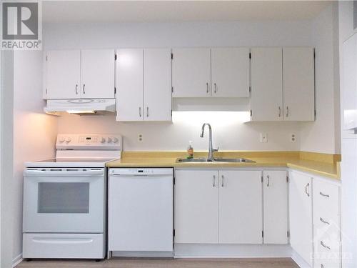 370 Dominion Avenue Unit#402, Ottawa, ON - Indoor Photo Showing Kitchen With Double Sink