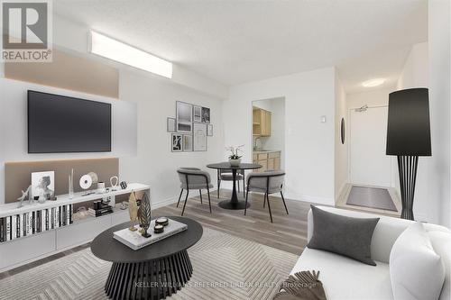 808 - 50 Lotherton Ptwy, Toronto (Yorkdale-Glen Park), ON - Indoor Photo Showing Living Room