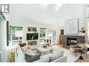 2340 Ethel Street, Kelowna, BC  - Indoor Photo Showing Living Room With Fireplace 