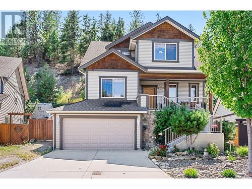 1041 Paret Crescent, Kelowna, BC - Outdoor With Deck Patio Veranda With Facade