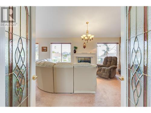 3131 Doucette Drive, West Kelowna, BC - Indoor Photo Showing Other Room With Fireplace