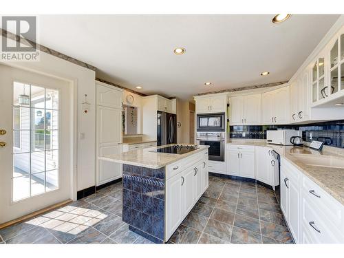 3131 Doucette Drive, West Kelowna, BC - Indoor Photo Showing Kitchen With Double Sink