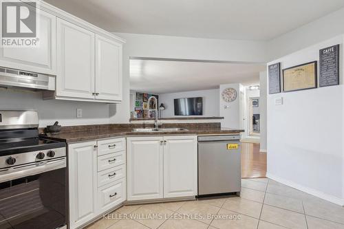 1502 - 500 Talbot Street, London, ON - Indoor Photo Showing Kitchen With Double Sink