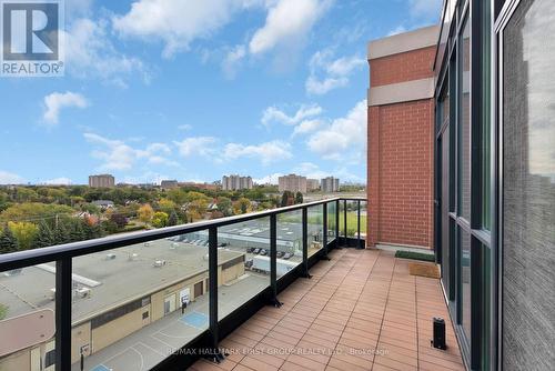 907 - 525 Wilson Avenue, Toronto (Clanton Park), ON - Outdoor With Balcony With View With Exterior