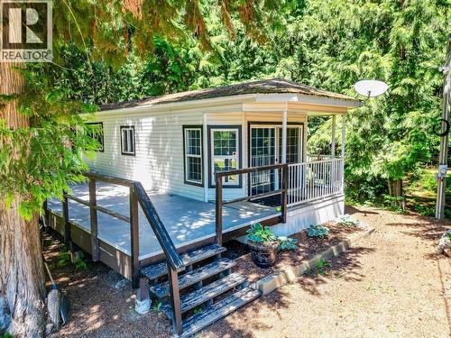 4101 & 4107 Santa Road, Scotch Creek, BC - Outdoor With Deck Patio Veranda