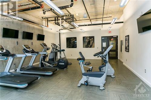 111 Champagne Avenue S Unit#1810, Ottawa, ON - Indoor Photo Showing Gym Room