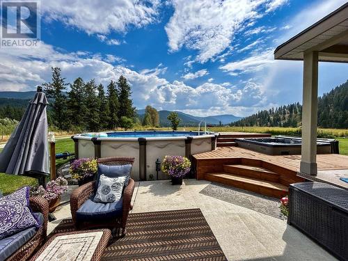 5284 Christian Valley Road, Westbridge, BC - Outdoor With Above Ground Pool