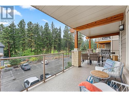 2470 Tuscany Drive Unit# 201, West Kelowna, BC - Outdoor With Balcony With Exterior