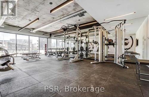 2010 - 170 Bayview Avenue, Toronto (Waterfront Communities), ON - Indoor Photo Showing Gym Room