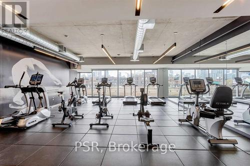 2010 - 170 Bayview Avenue, Toronto (Waterfront Communities), ON - Indoor Photo Showing Gym Room