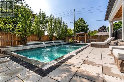 604 Maplehurst Avenue, Oakville (Bronte East), ON - Outdoor With In Ground Pool With Backyard