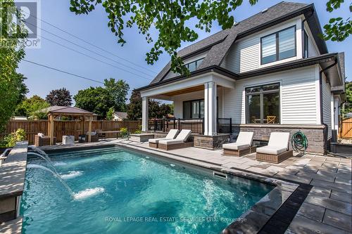 604 Maplehurst Avenue, Oakville (Bronte East), ON - Outdoor With In Ground Pool With Deck Patio Veranda