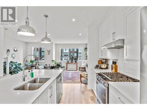 106 River Gate Drive, Kamloops, BC - Indoor Photo Showing Kitchen With Double Sink With Upgraded Kitchen