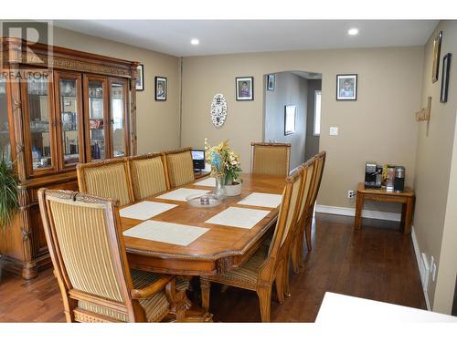 255 Redden Road, Quesnel, BC - Indoor Photo Showing Dining Room