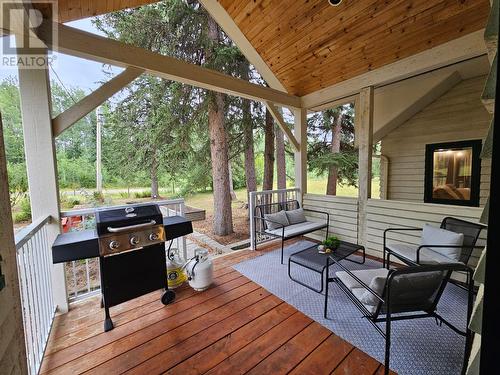 4850 East Arras Road, Dawson Creek, BC - Outdoor With Deck Patio Veranda With Exterior