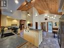 4850 East Arras Road, Dawson Creek, BC  - Indoor Photo Showing Kitchen With Double Sink 