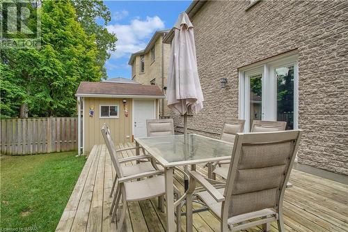 285 Wesley Boulevard, Cambridge, ON - Outdoor With Deck Patio Veranda