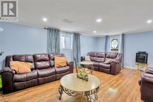 1752 Norman, Windsor, ON - Indoor Photo Showing Living Room With Fireplace