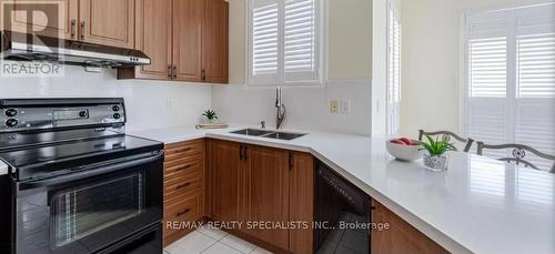 16 Mario Street, Brampton (Bram East), ON - Indoor Photo Showing Kitchen With Double Sink