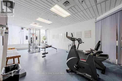 1107 - 160 Alton Towers Circle, Toronto (Milliken), ON - Indoor Photo Showing Gym Room