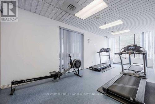 1107 - 160 Alton Towers Circle, Toronto (Milliken), ON - Indoor Photo Showing Gym Room