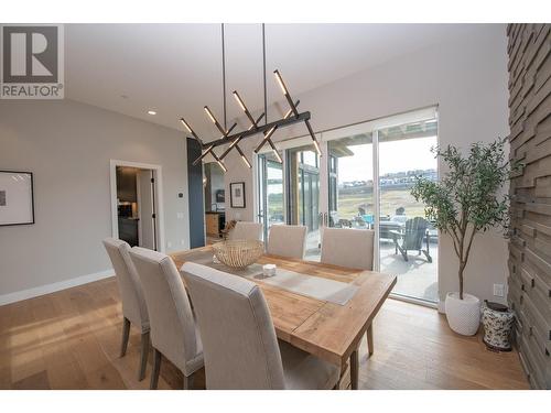 175 Predator Ridge Drive Unit# 10 Lot# 10, Vernon, BC - Indoor Photo Showing Dining Room