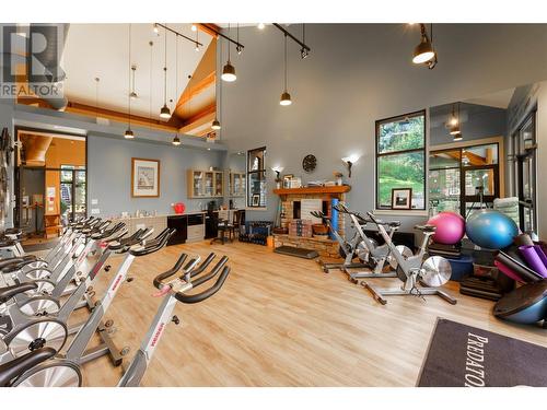 175 Predator Ridge Drive Unit# 10 Lot# 10, Vernon, BC - Indoor Photo Showing Gym Room