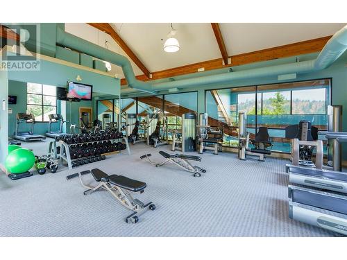 175 Predator Ridge Drive Unit# 10 Lot# 10, Vernon, BC - Indoor Photo Showing Gym Room