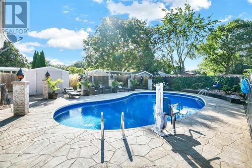 10690 Keating Crescent, Windsor, ON - Outdoor With In Ground Pool With Backyard