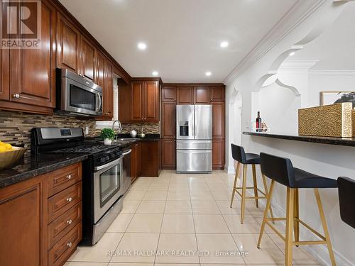 56 Secroft Crescent, Toronto (Black Creek), ON - Indoor Photo Showing Kitchen With Stainless Steel Kitchen