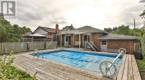 30 Fallowfield Road, Toronto (Rexdale-Kipling), ON - Outdoor With Deck Patio Veranda With Exterior