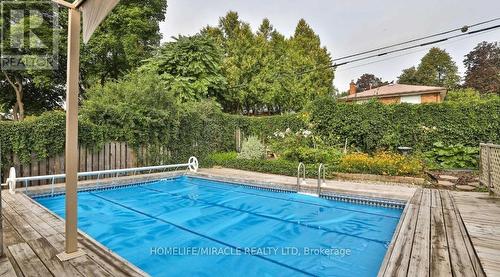 30 Fallowfield Road, Toronto (Rexdale-Kipling), ON - Outdoor With In Ground Pool With Backyard