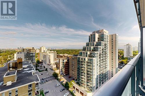 1307 - 185 Roehampton Avenue, Toronto (Mount Pleasant West), ON - Outdoor With Balcony With View