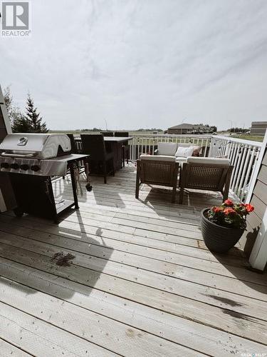 110 Hayward Drive, Carlyle, SK - Outdoor With Deck Patio Veranda With Exterior