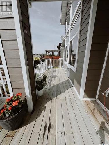 110 Hayward Drive, Carlyle, SK - Outdoor With Deck Patio Veranda With Exterior