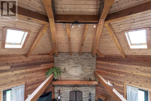 45 Atkins (Burnt Island) Road, Conception Bay South, NL - Indoor Photo Showing Other Room With Fireplace