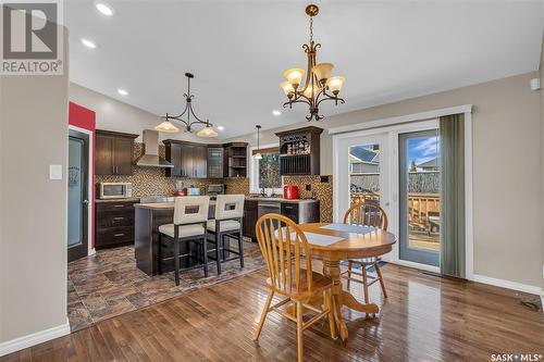 10309 Hock Avenue, North Battleford, SK - Indoor Photo Showing Dining Room