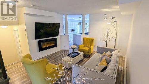 97 Shady Lane Crescent, Clarington (Bowmanville), ON - Indoor Photo Showing Living Room With Fireplace